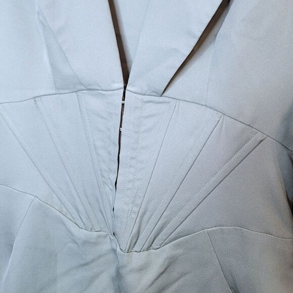 Misguided Green Blazer Dress Size 6 - Picture 3 of 11